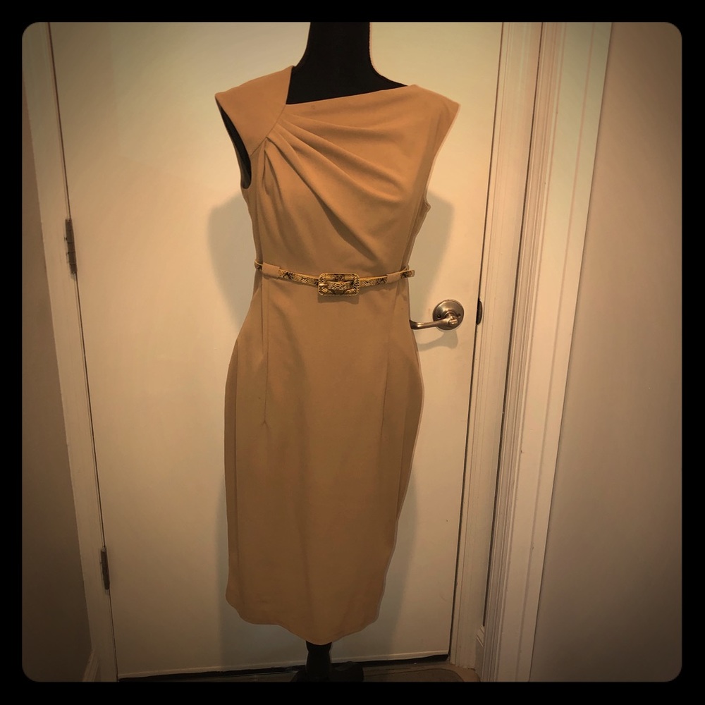 Time less tan Dress